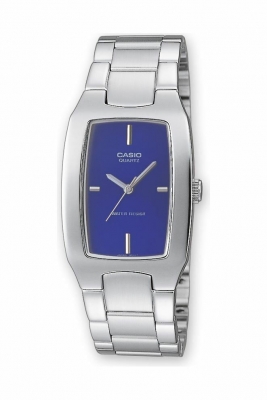 Casio Collection Damenuhr mit Metallband Blaues Zifferblatt MTP-1165A-2CEF - B-Ware